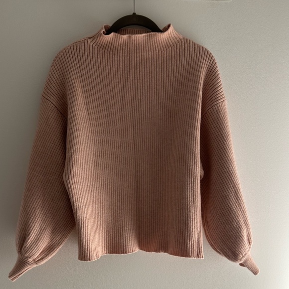 NWOT Line & Dot Alder Sweater in light pink, size: L - Picture 1 of 5